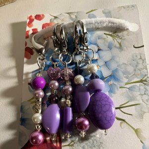 fancy Crochet stitch markers  set 11